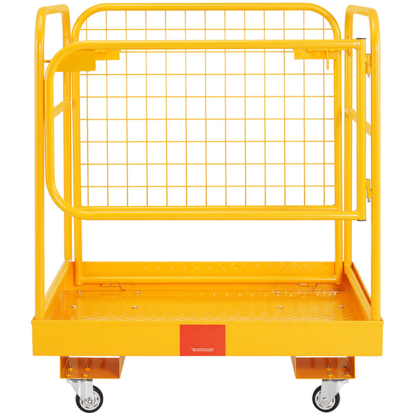 Trucklyft säkerhetsbur, 91,4x91,4 cm, Fällbar, Metall
