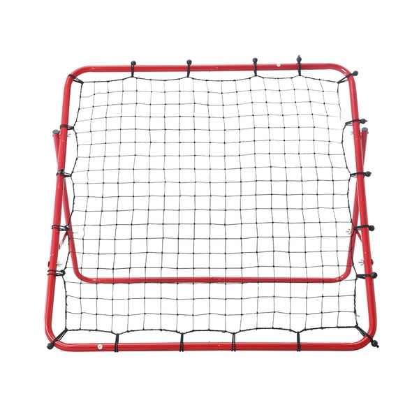 Fodbold Rebound Net, 99,1x99,1 cm, Bærbar, Træningsudstyr