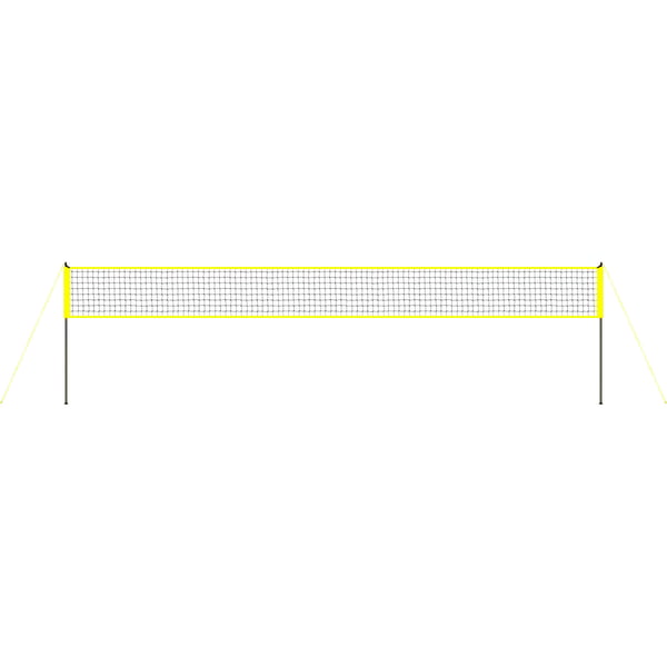 Volleyballnet System, Justerbare stålpæle 975x91 cm, Udendørs