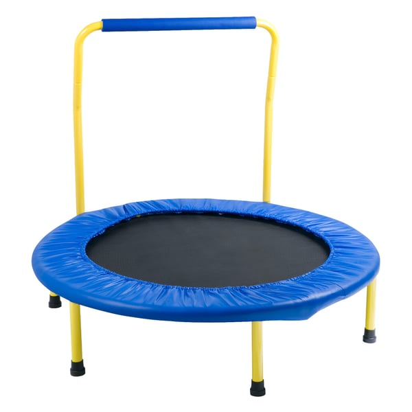 Trampolin, 91,4x91,4 cm, Sammenklappelig, Indendørs/udendørs, Børn, Stål