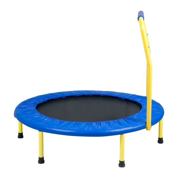 Trampolin, 91,4x91,4 cm, Sammenklappelig, Indendørs/udendørs, Børn, Stål