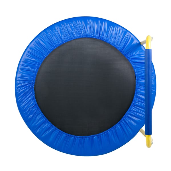 Trampolin, 91,4x91,4 cm, Sammenklappelig, Indendørs/udendørs, Børn, Stål