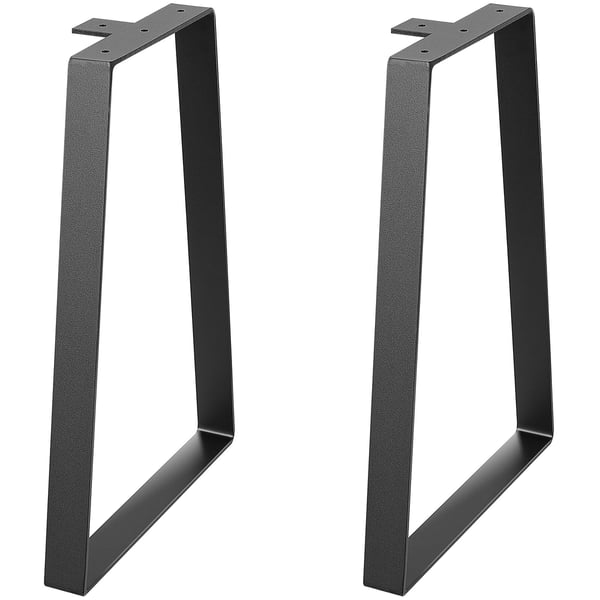 Pöydän jalat, 406.4x175x285 mm, musta, teräs