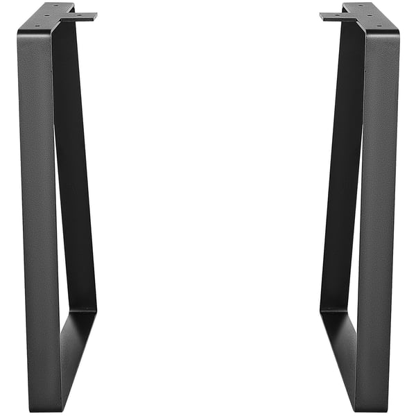Pöydän jalat, 406.4x175x285 mm, musta, teräs