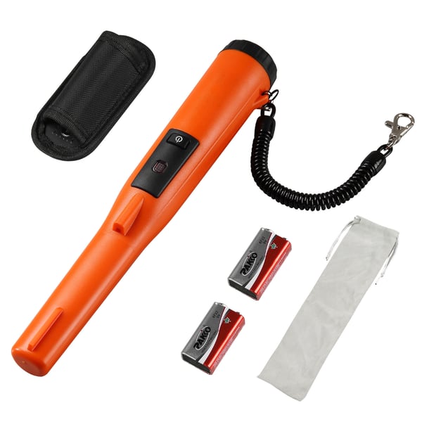 Metal Detector Pinpointer, 25x4.5x4.2 cm, Vandtæt, Håndholdt Probe