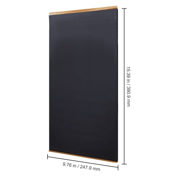 Äänieristysmatto, 247.9x390.9 mm, musta, butyylimateriaali