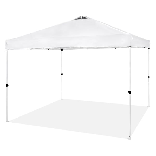 Pavillon, 304,8x304,8 cm, Hvid, Bærbar Opbevaring