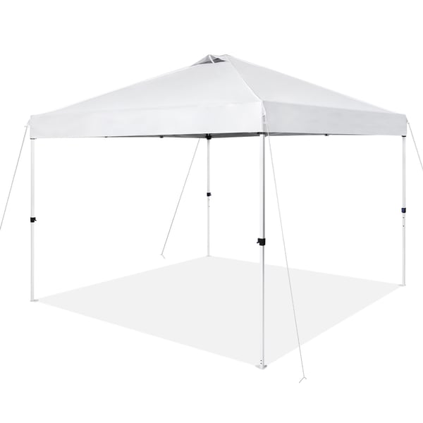 Pavillon, 304,8x304,8 cm, Hvid, Bærbar Opbevaring