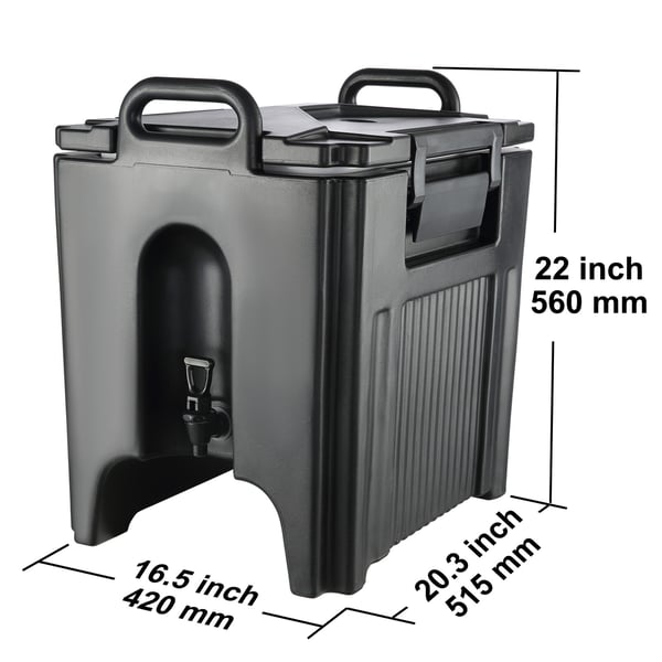 Juoma-annostelija, 37,9 L, 42,5x25,7x45,5 cm, eristetty