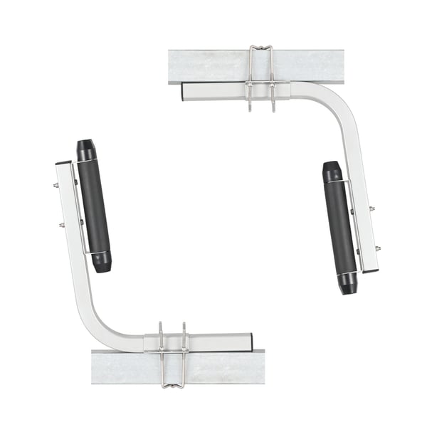 Trailer Guide Poles, 52,1 cm justerbare, 2 stk., galvaniseret stål
