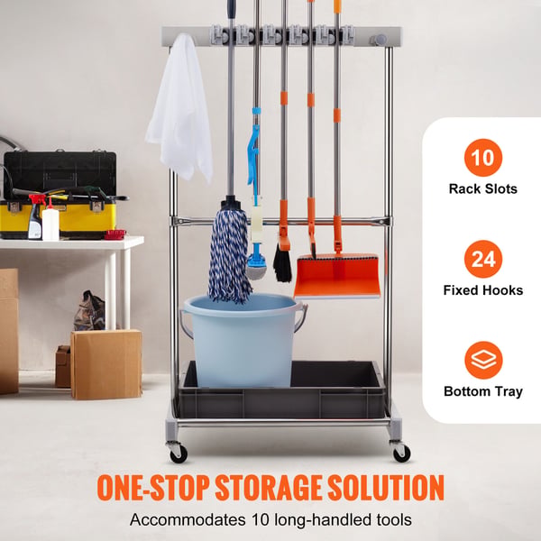 Haveorganisator, 124,3x50,8x66 cm, Metal, Opbevaring