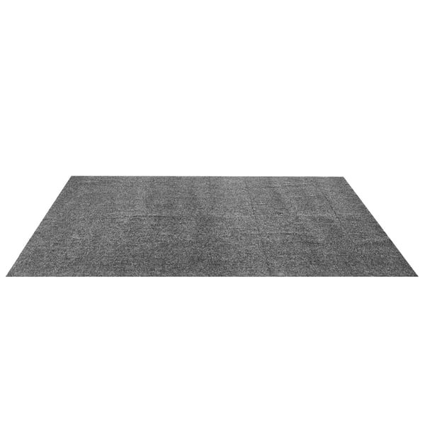 Garagegulvmåtte, 225x520 cm, grå-sort, vandtæt, ekstra robust