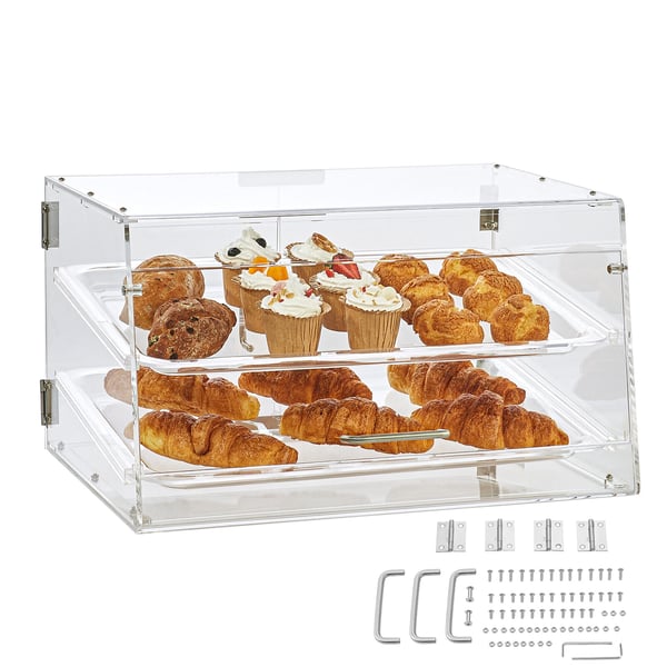 Kagedisplay, 52,6x33,5x30,2 cm, Akryl