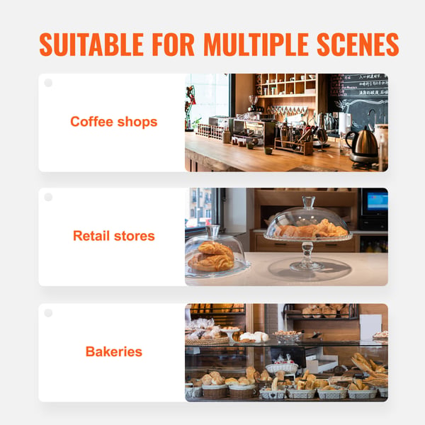 Bakelsemonter, 56x36x36 cm, Akryl