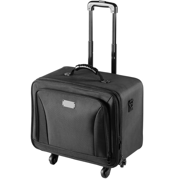 Makeup-taske, 48x26x38 cm, Sort, Vandtæt Oxford-opbevaring