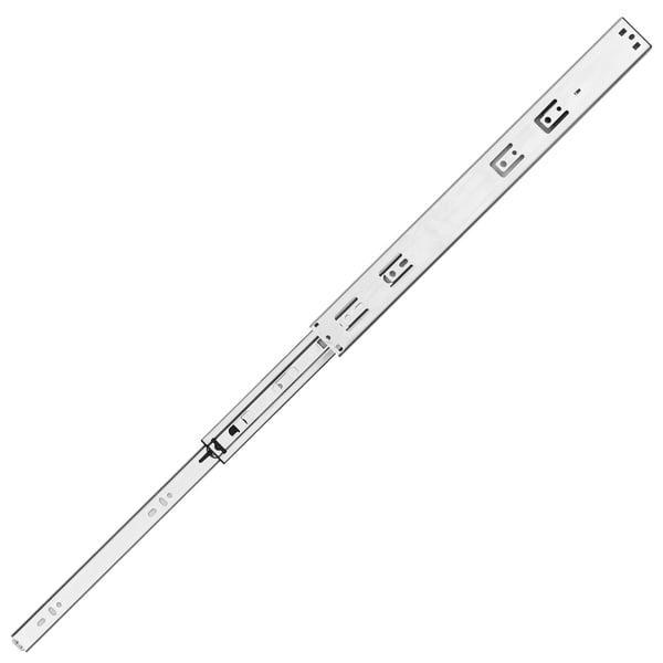 Skuffeskinner, 6 par, 45,3x4,5x1,3 cm, stål, soft-close, kraftig belastning