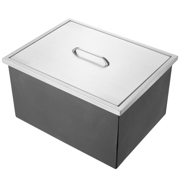 Kylbox, 55,9x43,2x30,5 cm, rostfritt stål