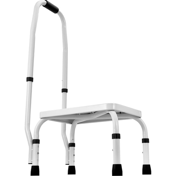 Jakkara, 3-portainen säädettävä korkeus kahvalla, 81x41.7x28.5 cm, teräs