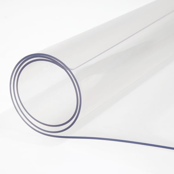 Pöydänsuoja, 101,6x182,8 cm, läpinäkyvä, PVC Pöydänsuoja, 101,6x182,8 cm, läpinäkyvä, PVC