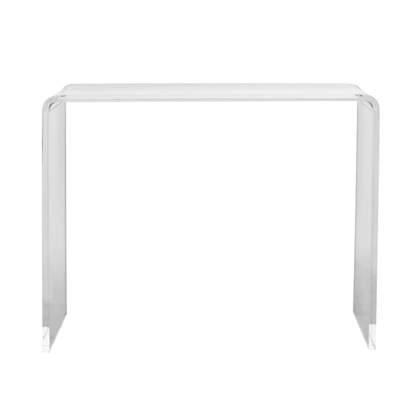 Konsolbord, 96,4x38,1x74 cm, Klar, Akryl