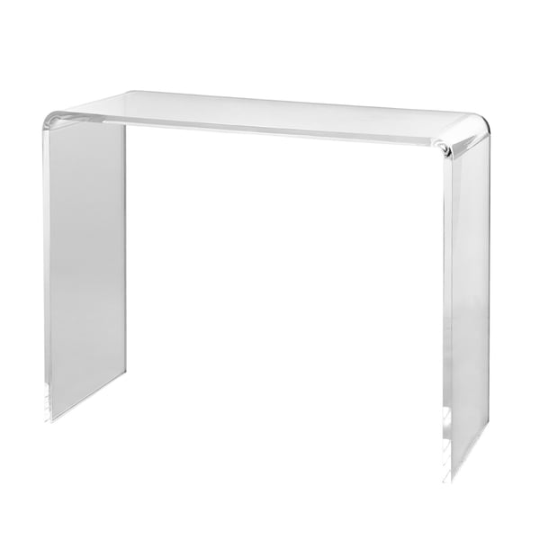 Konsolbord, 96,4x38,1x74 cm, Klar, Akryl