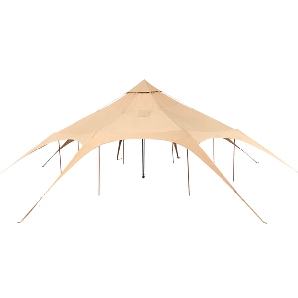 Canvas-tält, Bell Tent 500x280 cm, Beige, Canvas, Camping