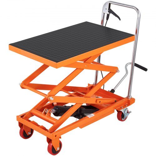 Hydrauliskt lyftbord, 127x45 cm, stål, materialhantering