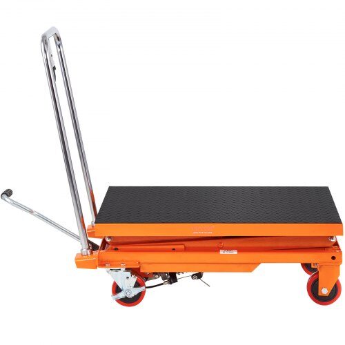 Hydrauliskt lyftbord, 127x45 cm, stål, materialhantering