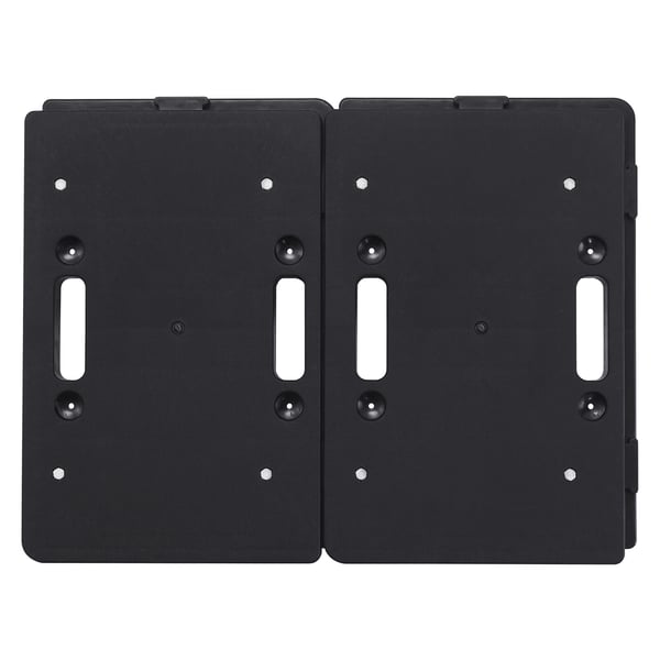 Möbelvagn, 40,7x27,4x7,8 cm, Svart, Robust transportvagn