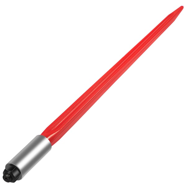 Heinänpaalinkärki 81 cm 3,6 cm punainen, jousiteräs