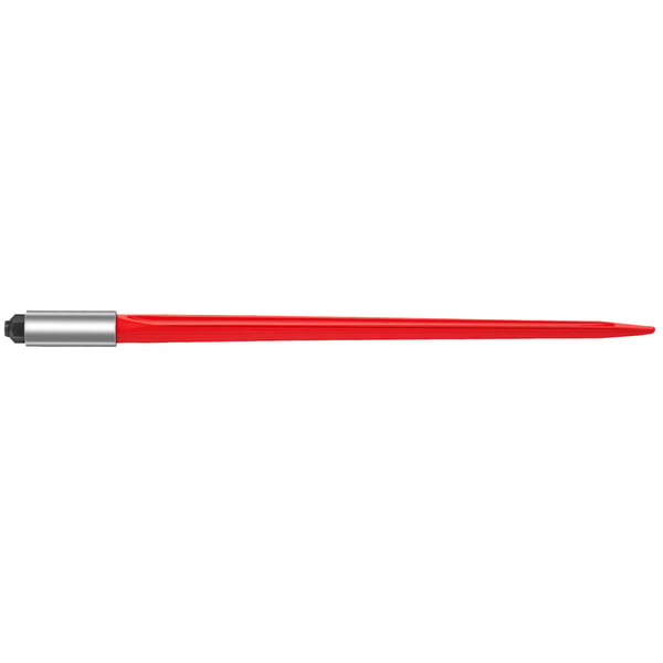 Heinänpaalinkärki 81 cm 3,6 cm punainen, jousiteräs