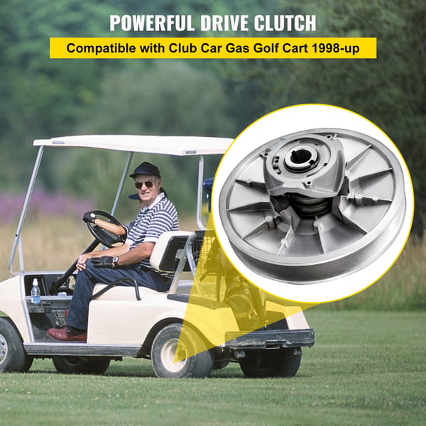 Golfbil Drivkoppling 20,5x9,7 cm Silver Aluminium