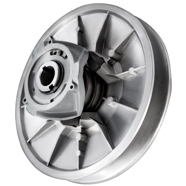 Golfbil Drivkoppling 20,5x9,7 cm Silver Aluminium