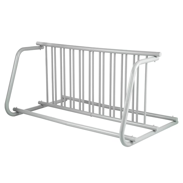 Cykelstativ, 10 holdere dobbeltsidet, 151.7x96.5x74.3 cm, stål
