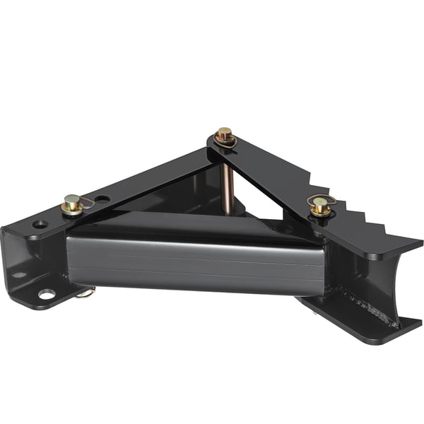 Gravemaskine-tommel, 45,7x15,2x1,3 cm, Sort, Stål, Justerbar montering