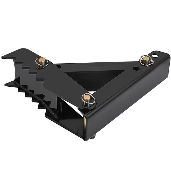 Gravemaskine-tommel, 45,7x15,2x1,3 cm, Sort, Stål, Justerbar montering