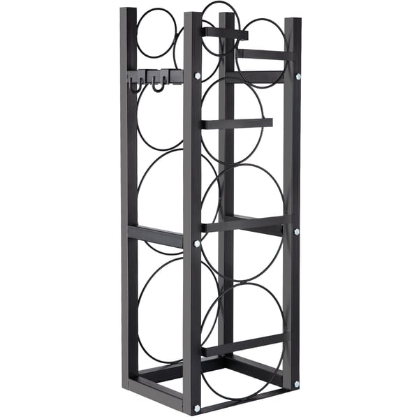 Kølemiddelflaskeholder, 89x33x36 cm, Stål, Opbevaring
