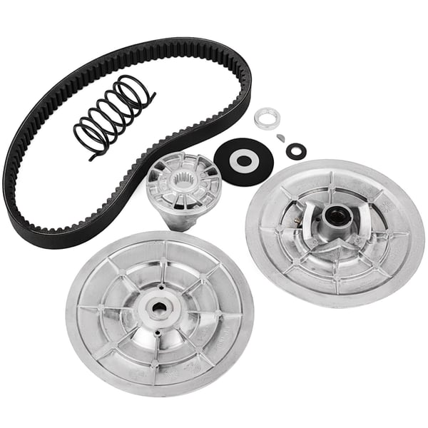 Kytkinsarja, takaohjattu Yamaha bensiinikäyttöiselle golfautolle G2-G22, 23x23x10 cm, hopea, metalli