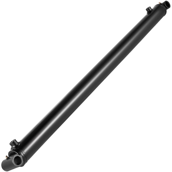 Hydraulisk cylinder, 5x91.4 cm, dobbeltvirkende, stål