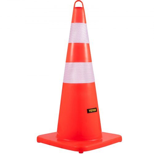 Liikennekartio, 73x33x33 cm, Oranssi, PVC