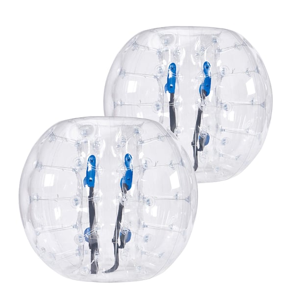 Oppustelige Bumper Balls 2-pak, 120x103 cm, Transparent, PVC