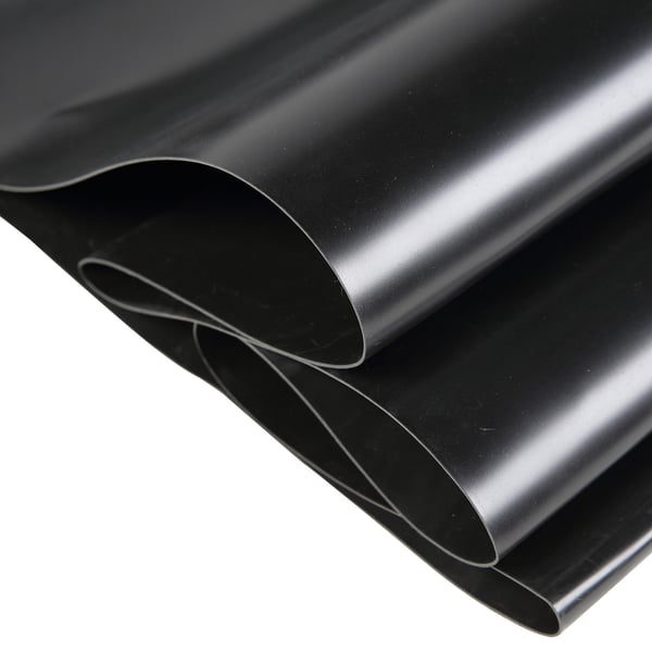 Bassindug, 300x460 cm, Sort, EPDM-materiale