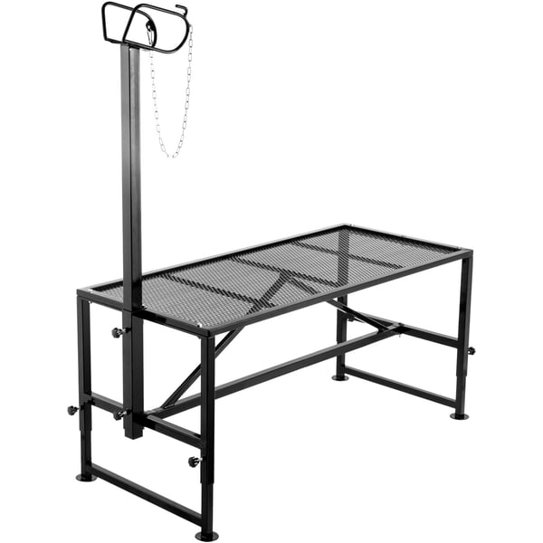 Boskapstrimningsställ 129,5x58,4 cm Metall Svart