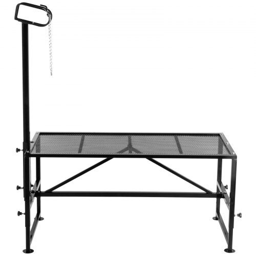 Boskapstrimningsställ 129,5x58,4 cm Metall Svart