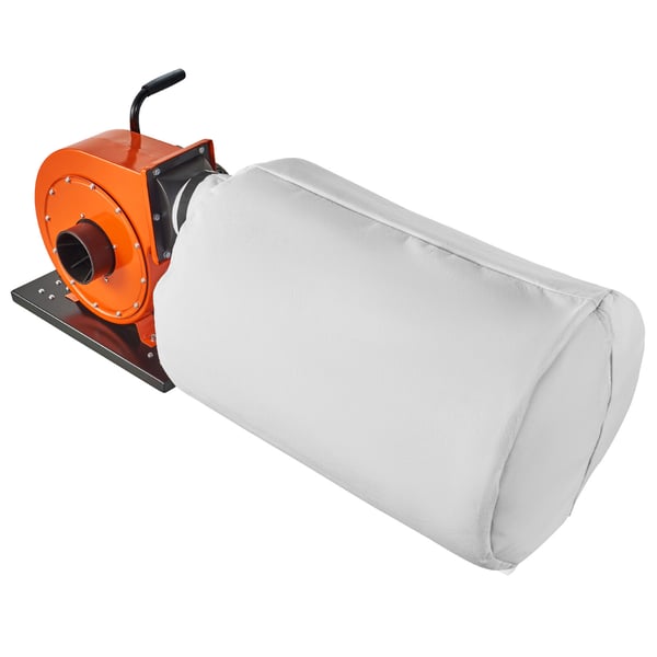 Dammsamlare 781,54 m³/h 425x600 mm 80 L Stål Mobil Verkstad