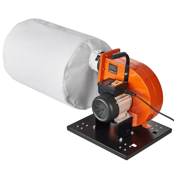 Dammsamlare 781,54 m³/h 425x600 mm 80 L Stål Mobil Verkstad