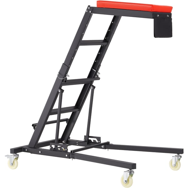 Automotive Top Creeper, 121.5x75.5x164.5 cm, Sort, Stål
