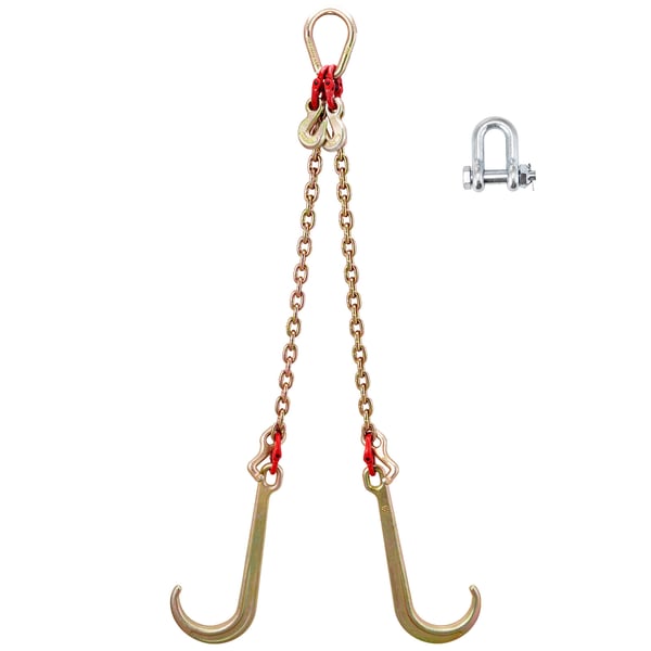V Bridle Kæde, 61x0,8 cm, Stål