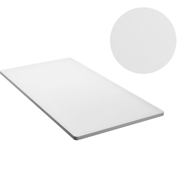 Bordplade, 139.7x71.1x2.5 cm, Hvid, Spånplade