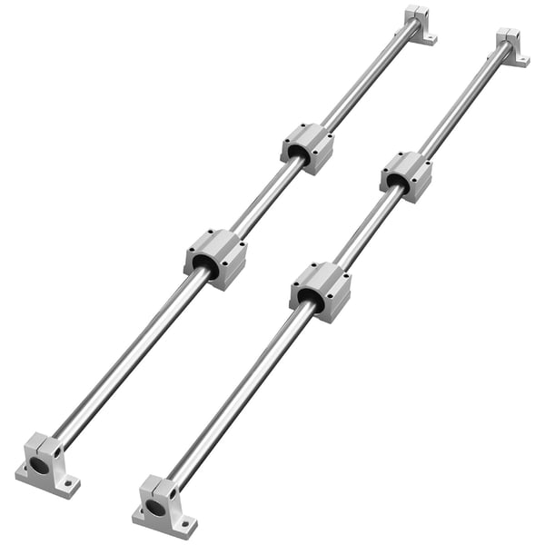 Lineær føringsskinnesæt, SFC20, 100x12x5.1 cm, Metal
